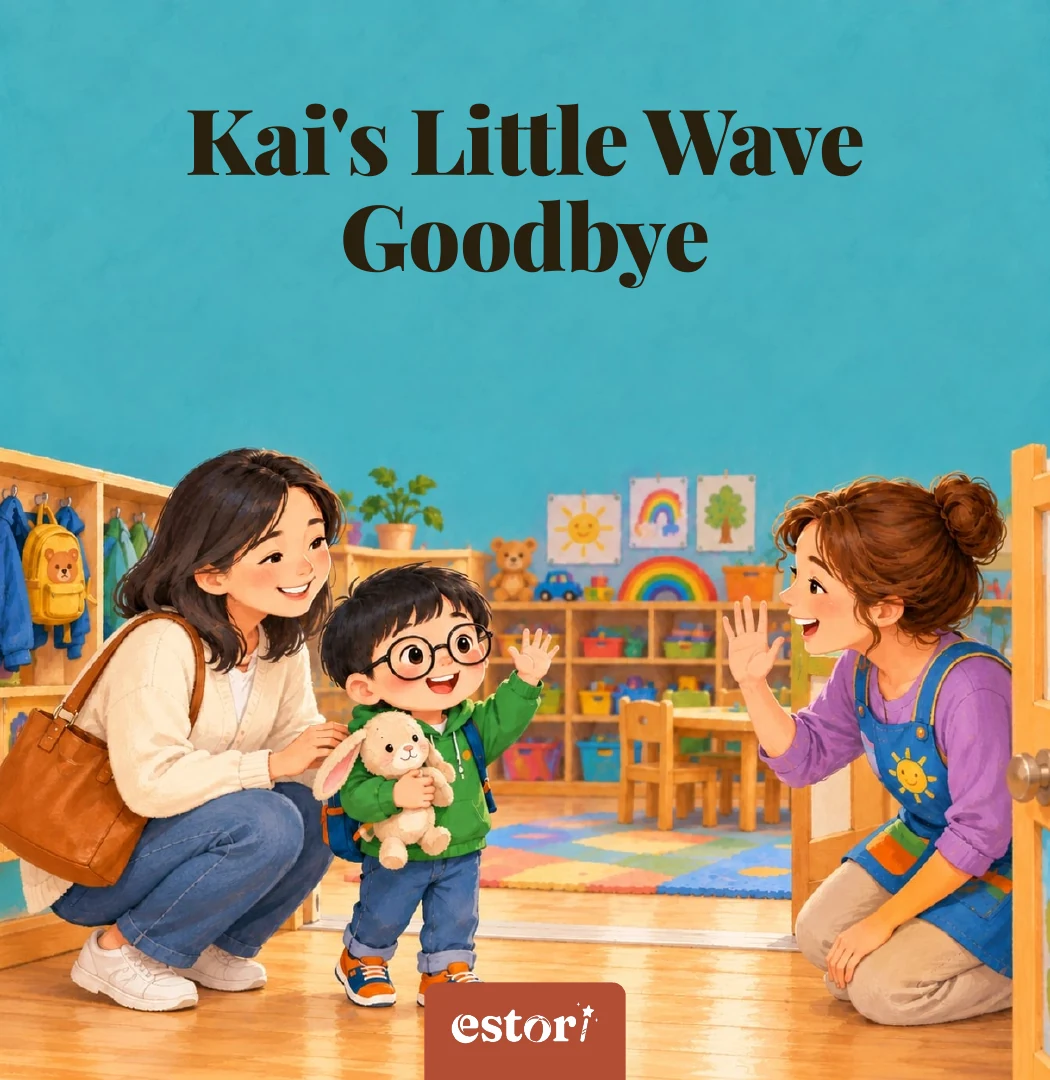 Cover of Kai's Little Wave Goodbye featuring Kai