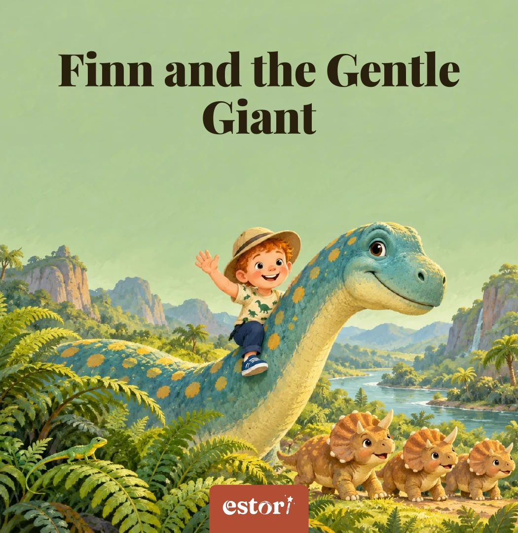 Cover of Finn and the Gentle Giant featuring Finn