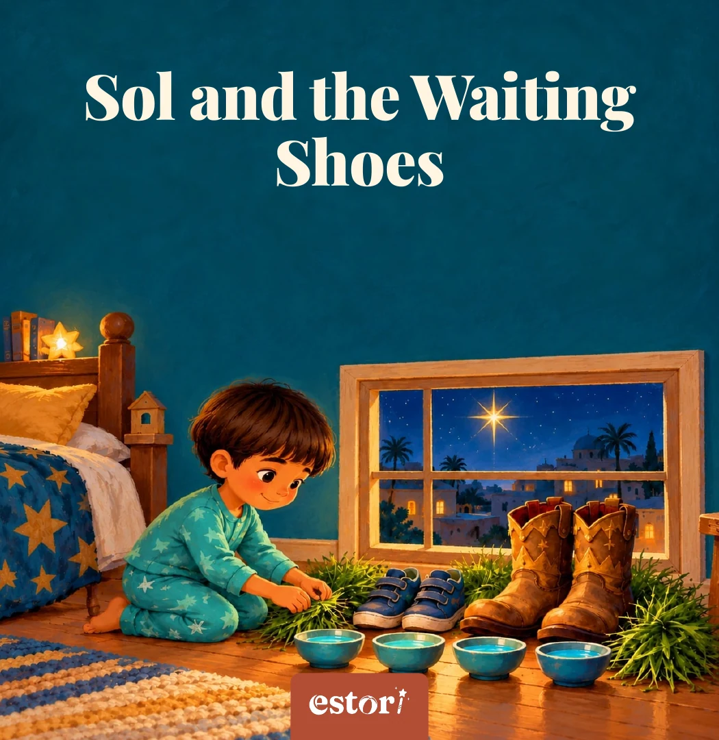 Cover of Sol and the Waiting Shoes featuring Sol