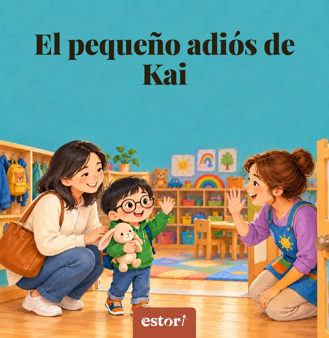 Portada de «El pequeño adiós de Kai» con Kai
