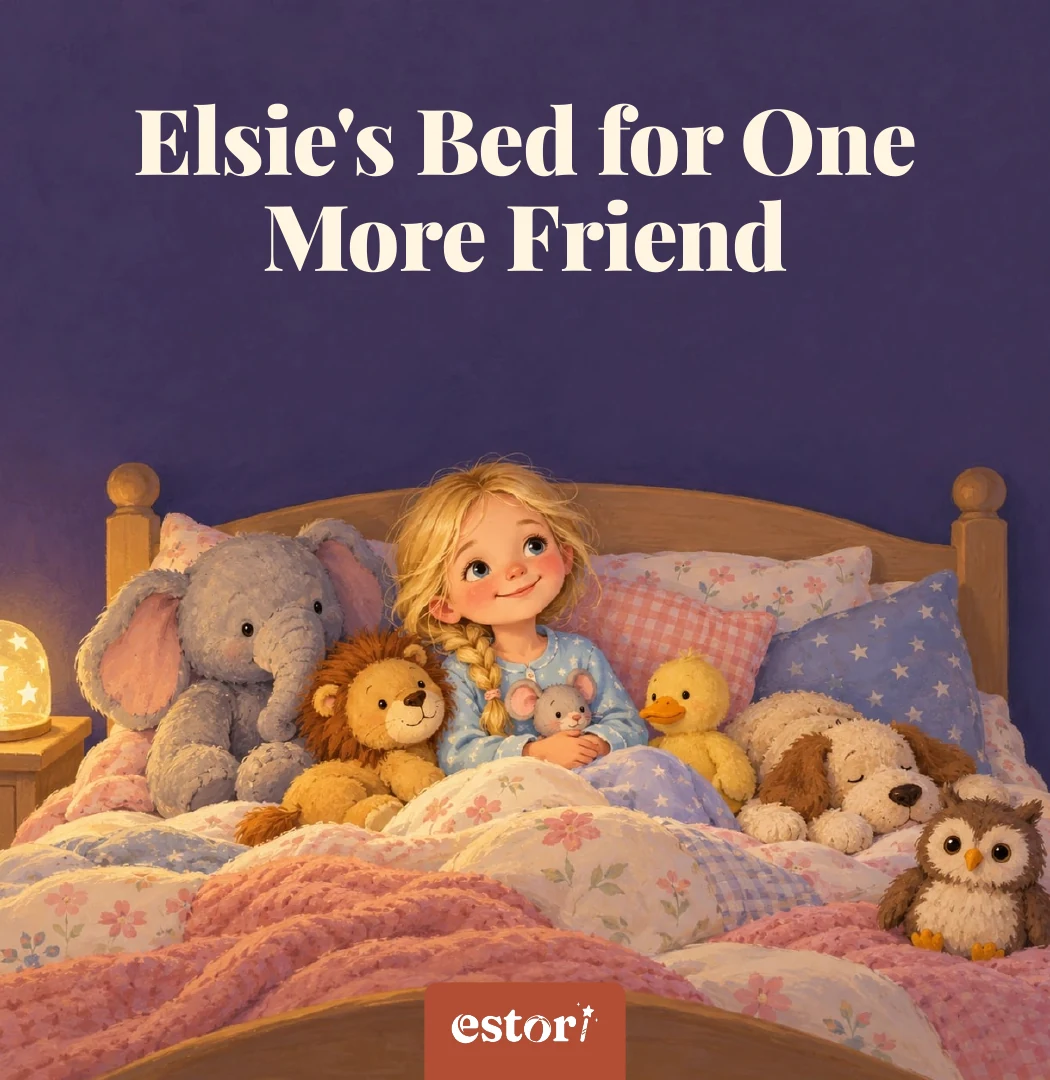 Cover of Elsie's Bed for One More Friend featuring Elsie