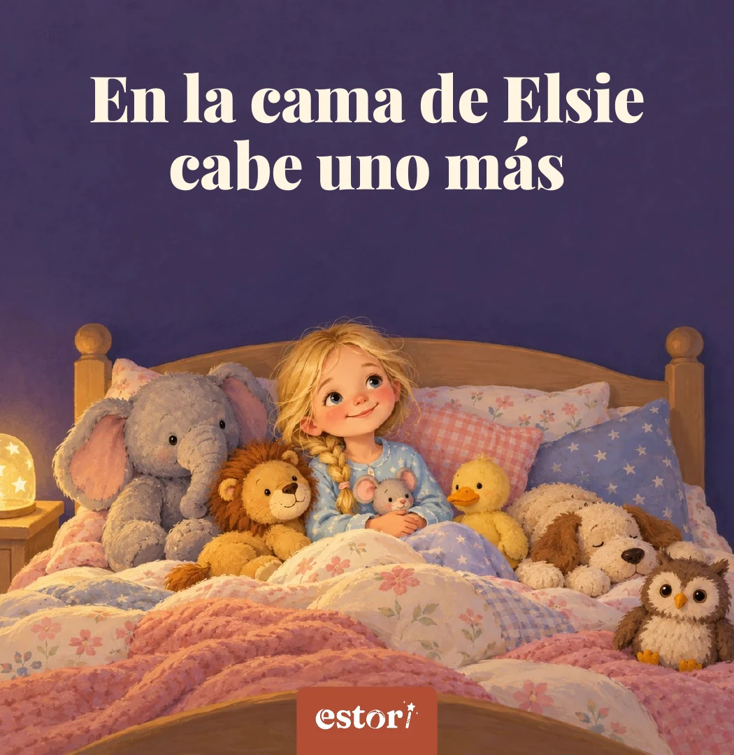 Portada de «En la cama de Elsie cabe uno más» con Elsie